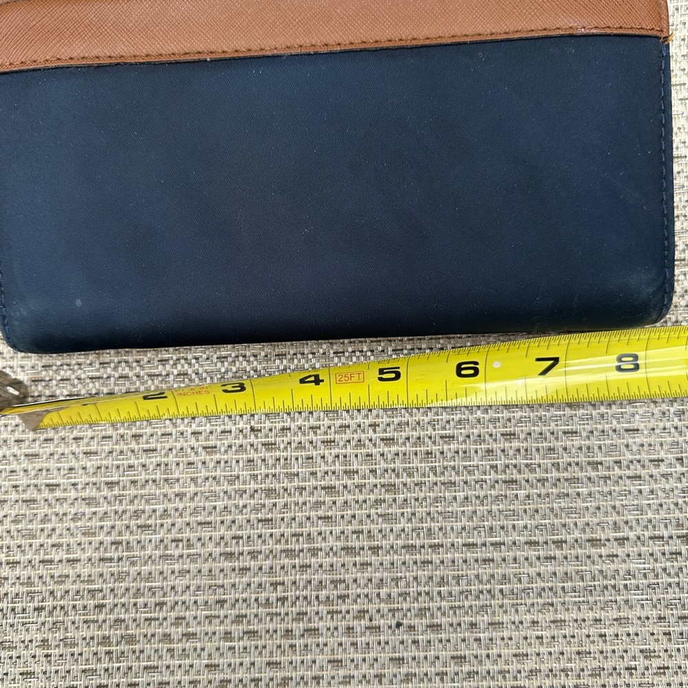 Michael Kors Nylon Colgate ZA Continental Wallet Navy - Picture 10 of 11